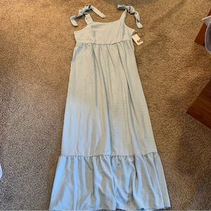 NWT SO Tie Strap Maxi Dress Large